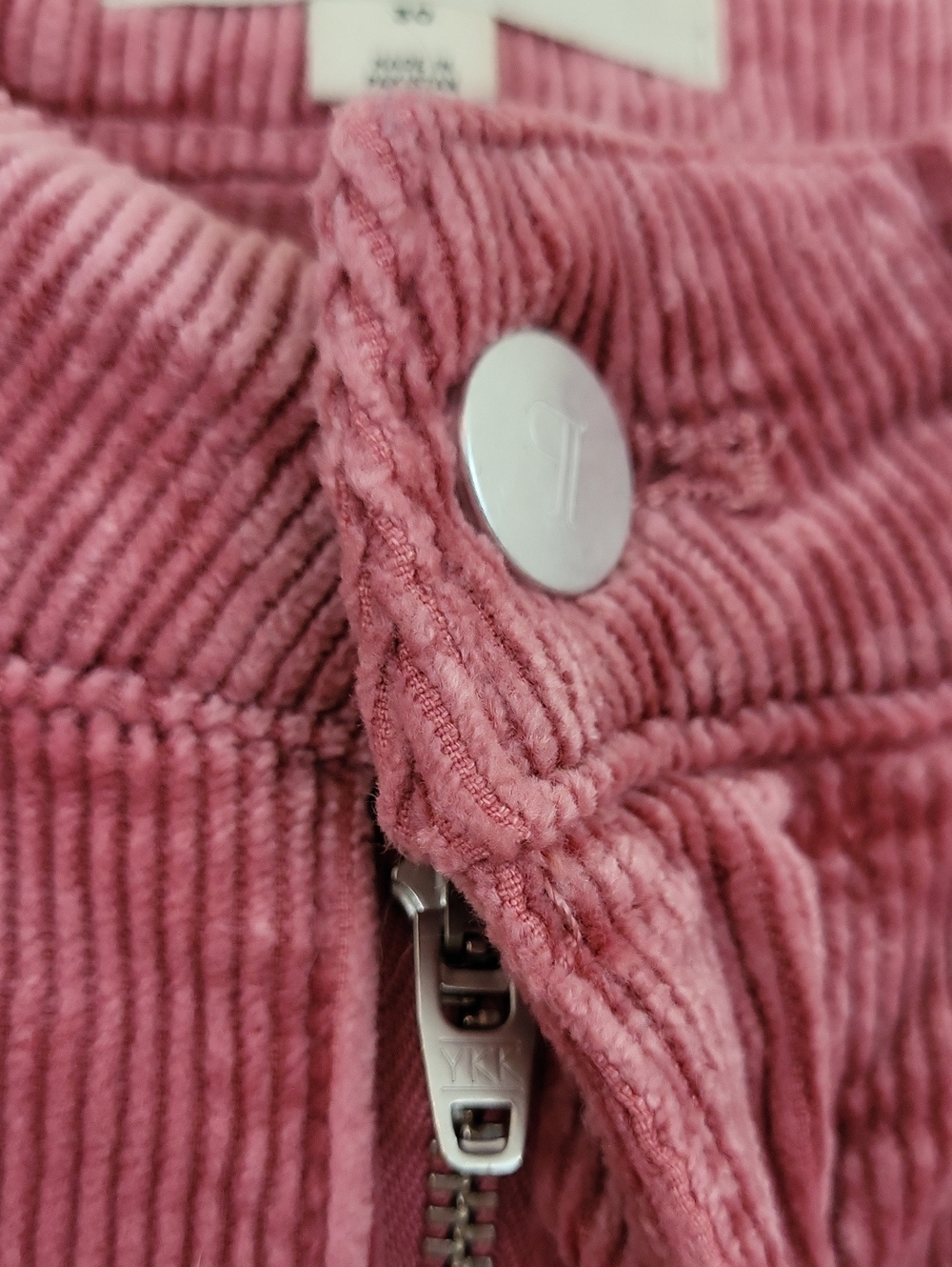 Pilcro Anthropologie Dusty Rose Corduroy Pants Size 30 - Picture 4 of 7
